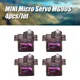 High Quality 4pcs/lot MG90S Metal Gear Digital 9g Servo For RC Helicopter Airplane Boat Car RC Robot