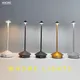 Cordless Table Lamp Portable LED Desk Lamp Mordern Rechargeable Nightstand Lamp in Aluminum Dimmable