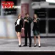 Painted Miniatures 1/64 1/43 Mulder Dinah Scully Scene Props Figures Model For Cars Vehicle Toy