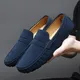 Suede Leather Shoes Men Loafers Women Casual Shoes Fashion Flats Hot Sale sneakers Unisex Driving