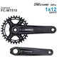 Shimano deore m6100 mtb kurbel garnitur FC-MT510-1 32t 34t original oder original arm mit delic