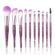 10Pcs Professional Makeup Brushes Set Cosmetic Powder Eye Shadow Foundation Blush Blending Concealer