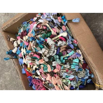 Gelegentliche farben dmc themen ein wenig schmutzig Farben Ähnliche DMC Kreuz Stich Baumwolle Stickerei Gewinde Floss Nähen Stränge