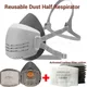 21in1 Dust Mask Carbon Filter Cotton Respirator Half Face Dust-Proof Anti Industrial Construction
