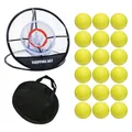 Golf Swing Trainer Chipping Net Golf Training Aids Indoor Outdoor Foldable Chipping Pitching Cages