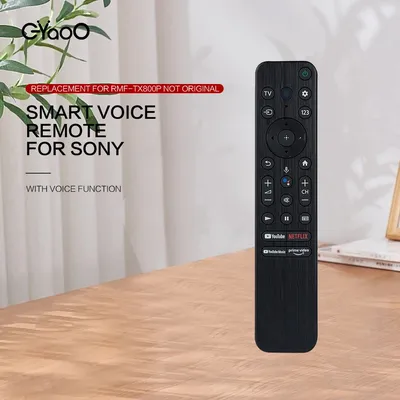 RMF-TX800P neue sprach fernbedienung kompatibel mit sony 4K 8k tv KD-43X82K KD-43X85K KD-43X89K XR-42A90K XR-48A90K controller Image