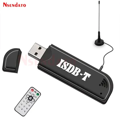 Mini Digital ISDB-T USB 2 0 TV HDTV-Tuner-Stick Empfänger Recorder Mit Fernbedienung Antenne für