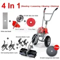 New 2-Stroke Engine Gasoline Grass Trimmer Lawn Mower Brushcutter Garden Tool 4 In 1 Multifunction