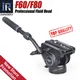 INNOREL F60/F80 Video Fluid Head Professional Camera Tripod Fluid Drag Pan Head for DSLR Cameras