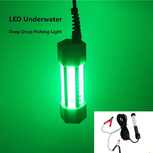 100W 12V Wasserdichte LED Unterwasser Licht Lampe Für Tauch Nacht Angeln Boot Außen Beleuchtung