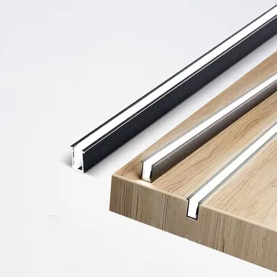 Recessed Hidden Under Cabinet Light 12V Wardrobe Bookcase Layer Shelf Led Bar Aluminum Profile kitchen Closet Furniture Lighting