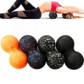 24*12CM Fitness Peanut Fascia Ball EPP Massage Ball Double Lacrosse Ball Perfect for Plantar