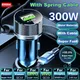 EDEBA USB Car Charger with Cable Super Fast Charge for iPhone 14 Pro Max 13 12 11 Samsung Huawei