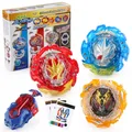 Bey Burst BU B-203 Ultimate DX Set Super Hyperion King Helios Divine Belial Boosters Gyro Blades Toy