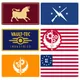 3x5Fts Vault-Tec Caesar's Legion Brotherhood Of Steel Flag Polyester Printed Decoration Banner