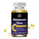 4X Melatonin Capsules - Relieve Insomnia Help Improve Sleep Quality Reduce Waking Time Help Deep
