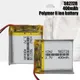 3 7 V Lipo zellen 582728 400mah Lithium-Polymer Akku Für MP3 MP4 MP5 GPS PDA notebook Bluetooth