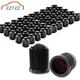 Tire Valve Caps Plastic Valve Stem Caps with O Rubber Seal Universal Stem Covers for Cars Bike and