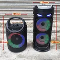 Tragbare Bluetooth Lautsprecher Wireless Outdoor 3D Stereo Subwoofer Typ Square Dance Musik Spalte