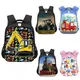 Cartoon Bagger Traktor Feuer Lkw Rucksack Kinder Schule Taschen Lokomotive Jungen Mädchen Daypack