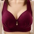 Bc Tasse groß ohne Stahlring dünne Tasse atmungsaktiv Push-up-Tops BH Frauen sexy verstellbare