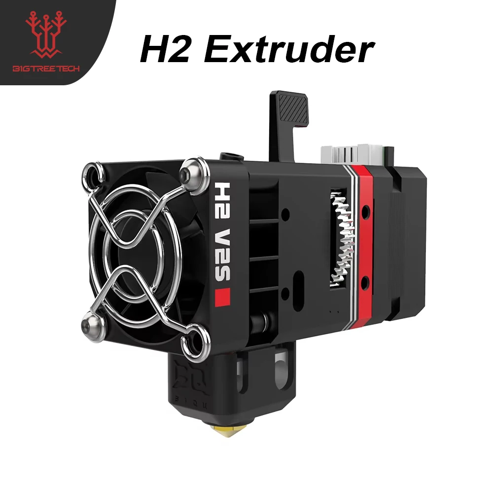 BIQU H2 V2S Extruder Dual Drive Getriebe Extrusion Direkt Hotend Kit 24V PTFE VS MK8 Extruder Für BX Ender3 v2 PRO 3D Drucker Teile Image