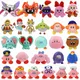 2023 New Star Kirby Plush Cute Chef Crown Doctor Kirby Elfilin Waddle Dee Plush Stuffed Dolls Game