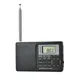 Tragbares radio fm stereo digital tragbares radio fm am sw lw luft radio empfänger alarm funktion