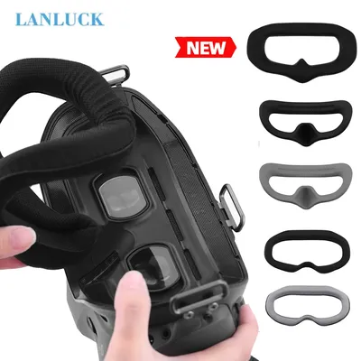 Adjustable Eye Pad with Head Strap Band for DJI Avata FPV Goggles 2/V2 Face Plate Replacement Kit