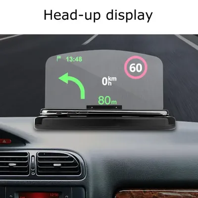 1 Stück Handyhalter HUD Autonavigation Projektor Head-Up Display QI Wireless Charger Autohalterung Image