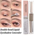 Base Eyeshadow Primer Waterproof Matte Eyes Concealer Cream Long Lasting Concealer Makeup 2 In 1