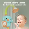 Electric Elephant Shower Toys Kids Baby Bath Spray Water Faucet Outside Bathtub Sprinkler Strong