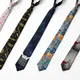 Tie For Men 8cm Funny Mens Fashion Harajuku Printed Neckties Designers Gravata Bow Tie Mens Wedding