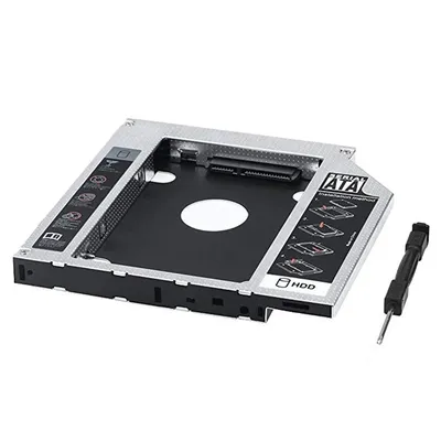 2nd HDD SSD Festplatte Caddy Tray Ersatz für Lenovo Thinkpad T420 T430 T510 T520 T530 W510 W520
