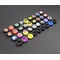 200 Stück für PS5 PS4 PS3 Xbox 360 One Switch Pro Thumbstick Caps Silikon Analog Thumb Stick Griffe Joystick Abdeckung