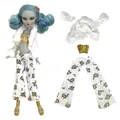 1 Stück Mode-Outfits für Monster High Doll White Shirt lange Hosen Kleidung für immer nach High Gown