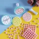 DIY Art Alphabet Number Symbols Letter Clay Stamp Impress Embosser Set Kit Cookie Press Stamps Print