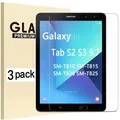 (3 Pack) Tempered Glass For Samsung Galaxy Tab S2 S3 9.7 2017 SM-T810 SM-T815 SM-T820 SM-T825 Tablet