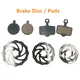 Disc Braking Brake pads disc for FLJ electric scooter 120 140 160mm disc brake pads pieces