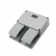 Newest Foot switch YDT1-16 aluminum shell gray double pedal switch machine tool accessories switch