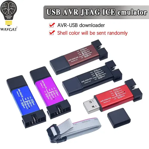 WAVGAT usb AVR JTAG ICE emulator AVR-USB downloader download linie metall shell