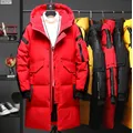 2023 Teens New Winter Men's Down Jacket Stylish Male Down Coat Thick Warm Man Clothing Brand Men's