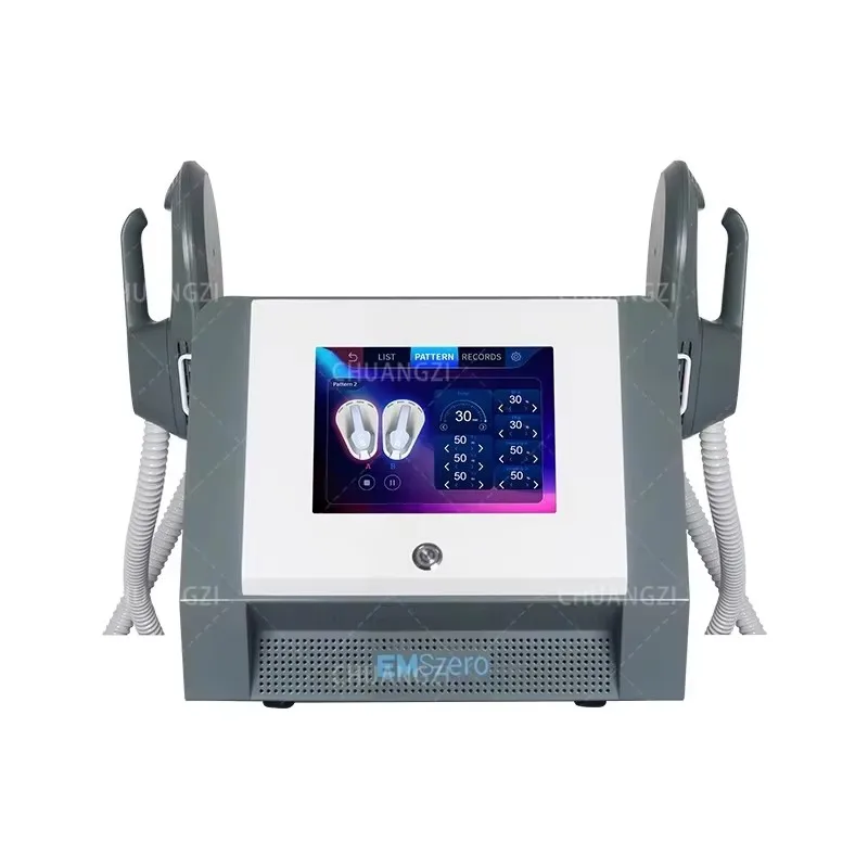 EMSZERONEO RF HIEMT EMS Körper Sculpting Maschine Elektrischer Muskelstimulator Fettbrenner Gewichtsverlust Gesäßheber und Formgeber Körperpflege Image