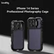 SmallRig Mobile Video Solutions for iPhone 14 Pro /14 Pro Max SmartPhone Cage for iPhone 14 Pro /14