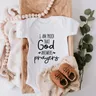 Beweis Dass Gott Antworten Gebete Baby Body Wenig Beantwortet Gebet Strampler Baby Ankündigung