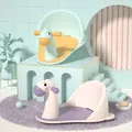 Baby Bath Seat Infant Bathtub Seat Chair for Toddler Shower Newborn Cute Bathing Seat Non-Slip Soft