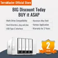 TerraMaster D4-300 USB 3.1(Gen1) Typ-C Lagerung Externe Festplatte Gehäuse Hot-Swap (Diskless)