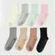 Yoga Socken Frauen Punkt Silikon Baumwolle rutsch feste Griff Pilates Crew Socken