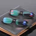 Reading Glasses Men Women Sports Anti-blue Light Reading Eyewear Black Red TR90 Frame Presbyopia