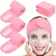 Stirnbänder verstellbar breites Haarband Yoga Spa Bad Dusche Make-up waschen Gesicht kosmetische